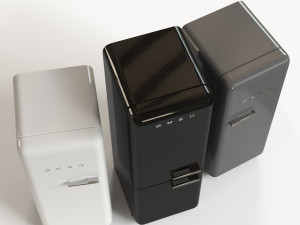 smeg refrigerator Modelo 3D