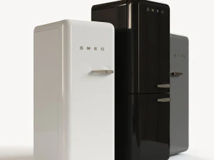холодильник smeg 3D Модель