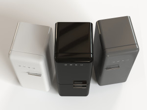 smeg refrigerator Modelo 3D