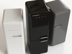 холодильник smeg 3D Модель