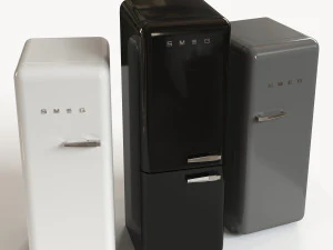 холодильник smeg 3D Модель