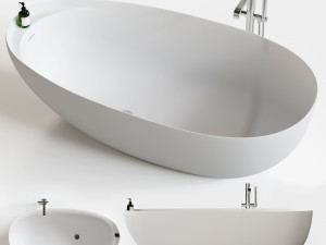 Udvidelse fup Interessant antonio lupi eclipse bathtub 3D Model in Bathroom 3DExport