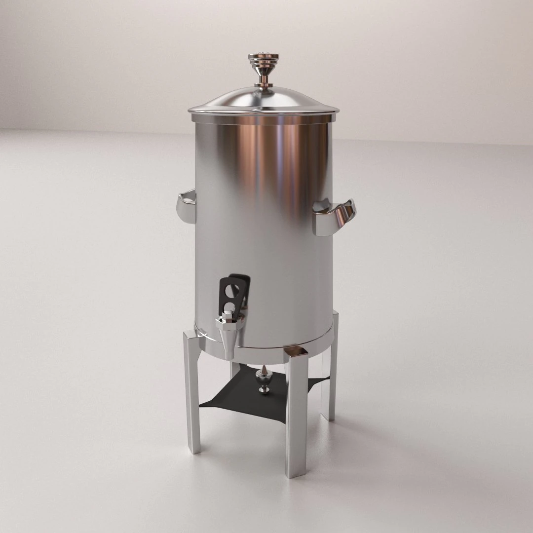 beverage server 3D Model .c4d .max .obj .3ds .fbx .stl .blend 