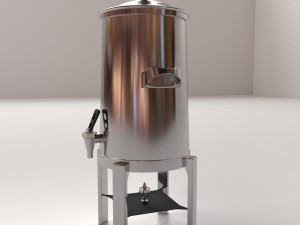 beverage server 3D 모델