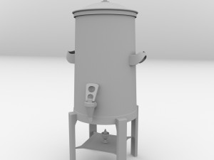 beverage server 3D 모델