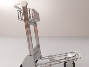 airport trolley 3D 모델