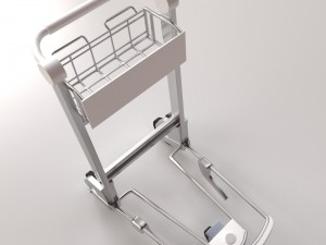 airport trolley 3D 모델