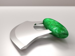 ulu knife 3D Model