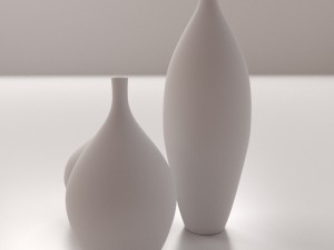 modern vases 3D 模型