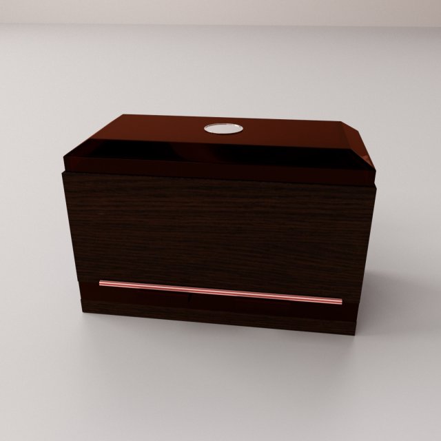 straw dispenser 3D Модель .c4d .max .obj .3ds .fbx .stl .blend