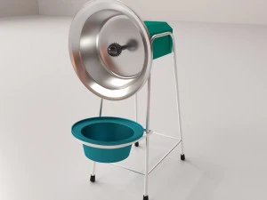 skrobaczka do kokosa Model 3D