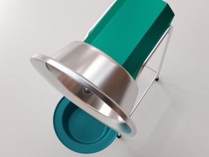 coconut scraper Model 3D