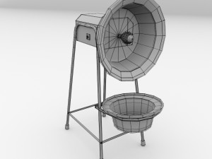coconut scraper Model 3D
