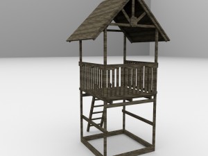 watchtower Model 3D