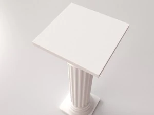 greek column doric 3D Model