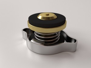 radiator cap 3D Model