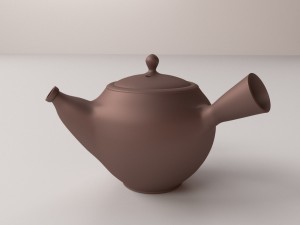 kyusu teapot Model 3D