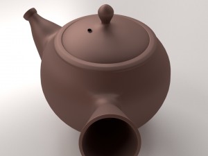 kyusu teapot Model 3D
