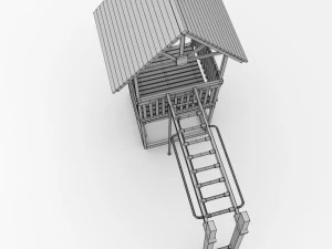 monkey bars 3D Model