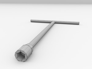 socket wrench 3D Модель