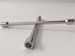 lug wrench 3D मॉडल