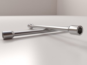 lug wrench 3D मॉडल