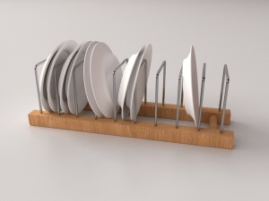 plate rack v2 3D Model