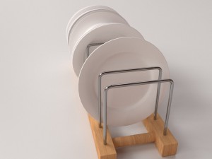 plate rack v2 3D 模型