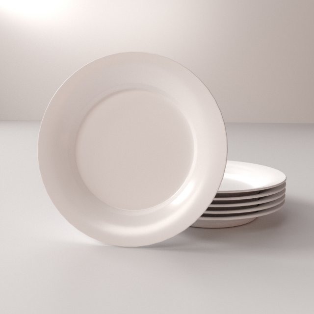 plate v1 3D-Modell .c4d .max .obj .3ds .fbx .stl .blend 