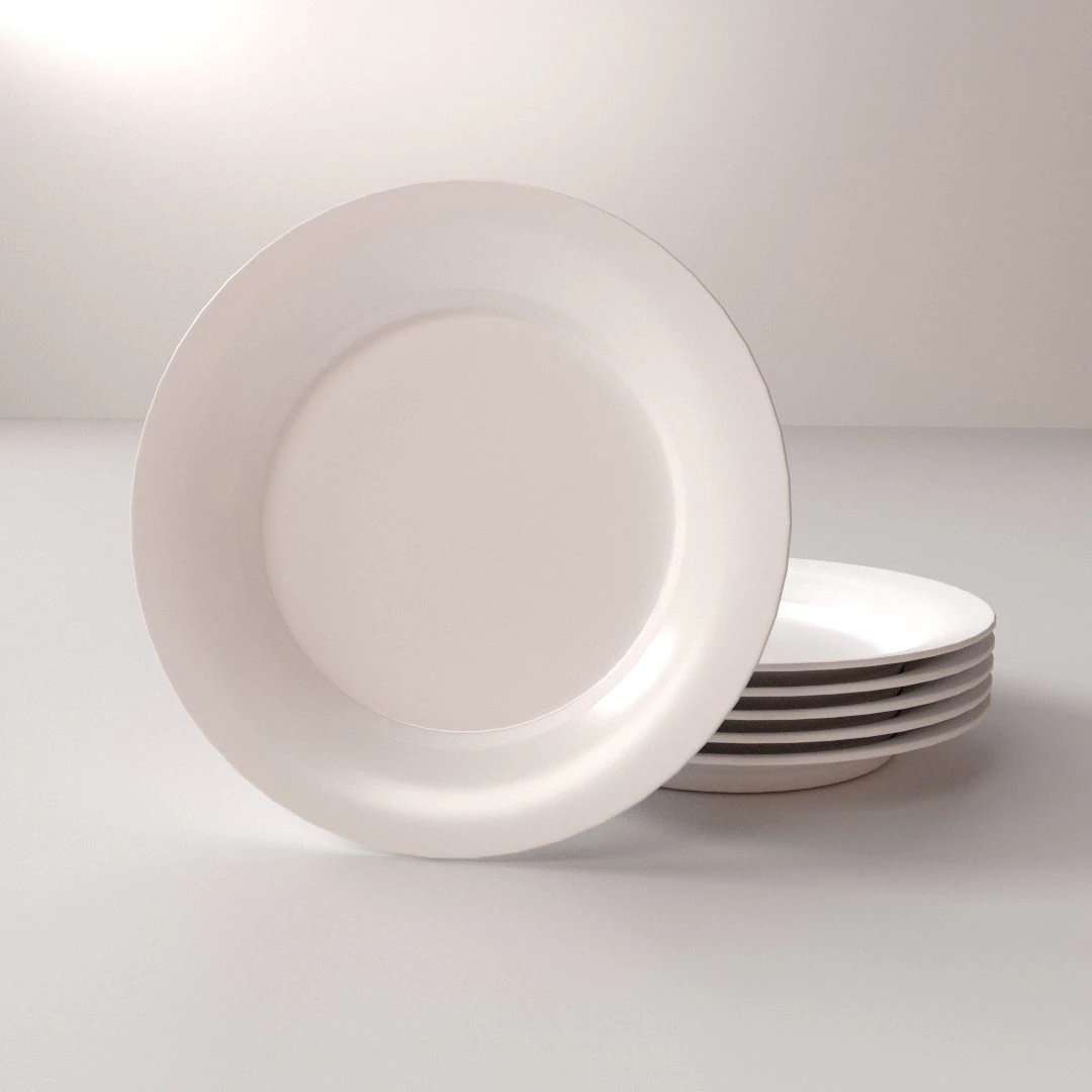 plate v1 3D Model .c4d .max .obj .3ds .fbx .stl .blend 