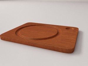 trencher plate 3D Model