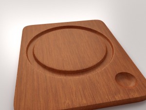 trencher plate 3D Model