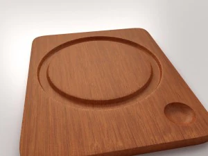 trencher plate 3D Model