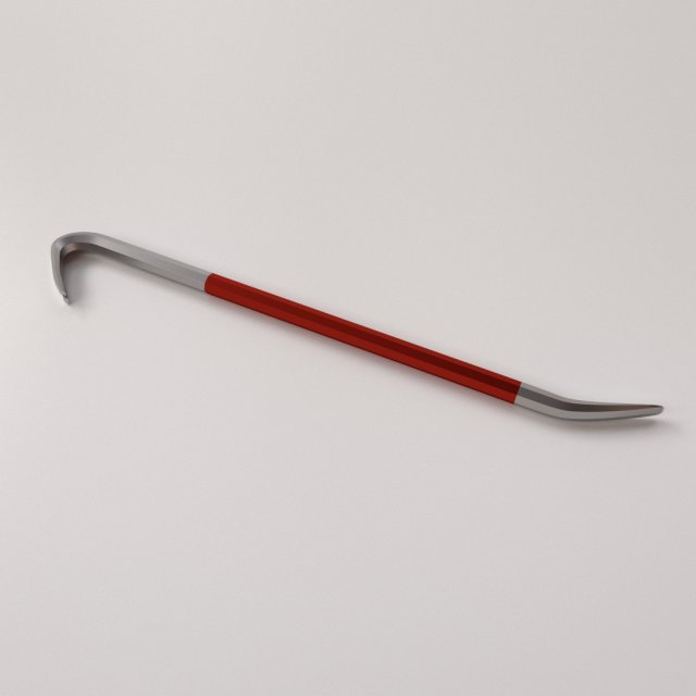 crowbar Model 3D .c4d .max .obj .3ds .fbx .stl .blend 