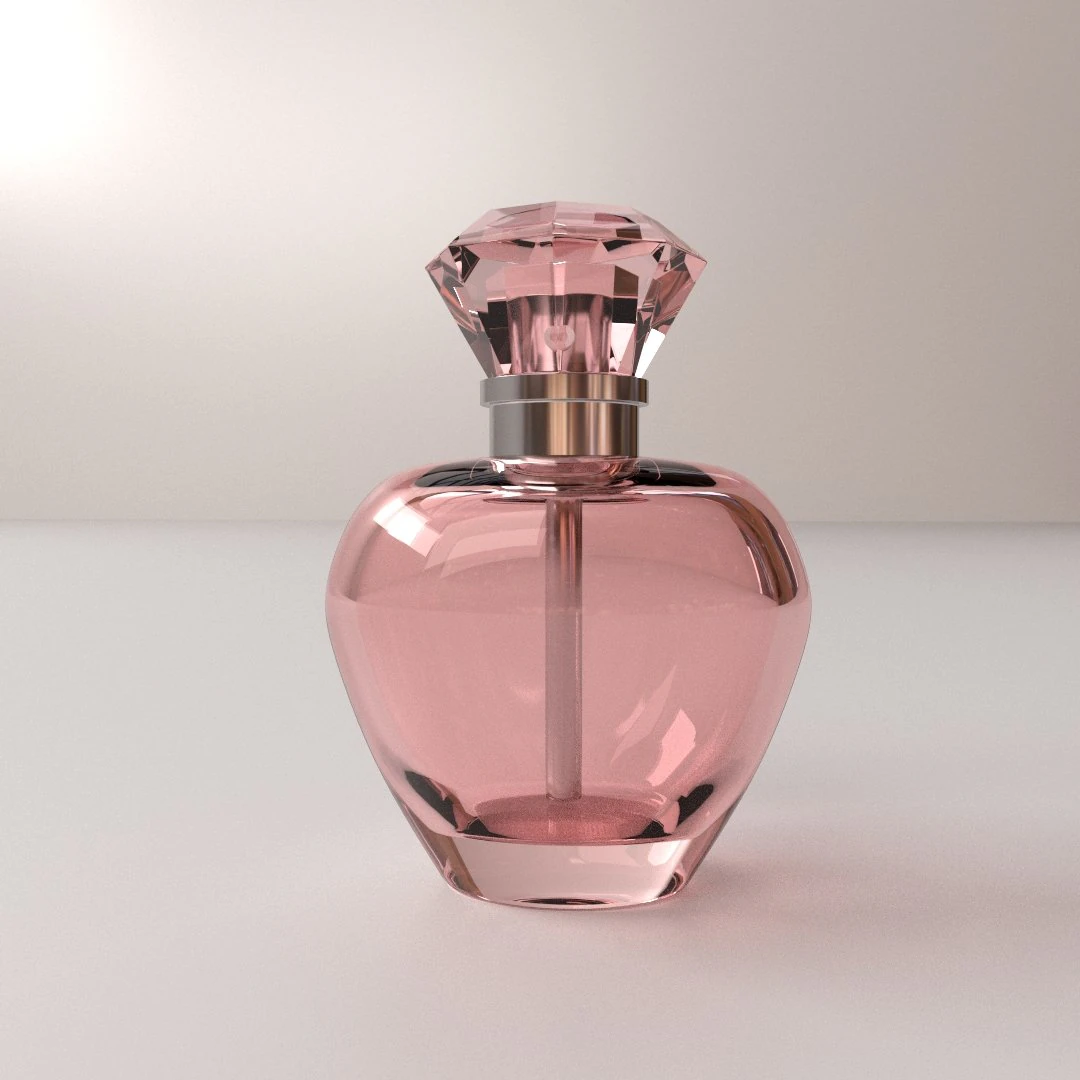 perfume bottle 3D Model .c4d .max .obj .3ds .fbx .stl .blend 