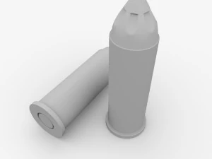 ammunition 44 magnum 3D Model