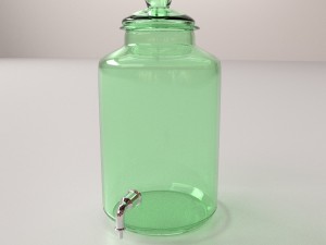 Glass Sugar Dispenser 3D Model $24 - .3ds .blend .c4d .fbx .max