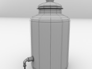 glass drink dispenser 3D मॉडल