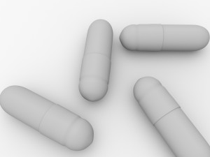 pill capsule Model 3D