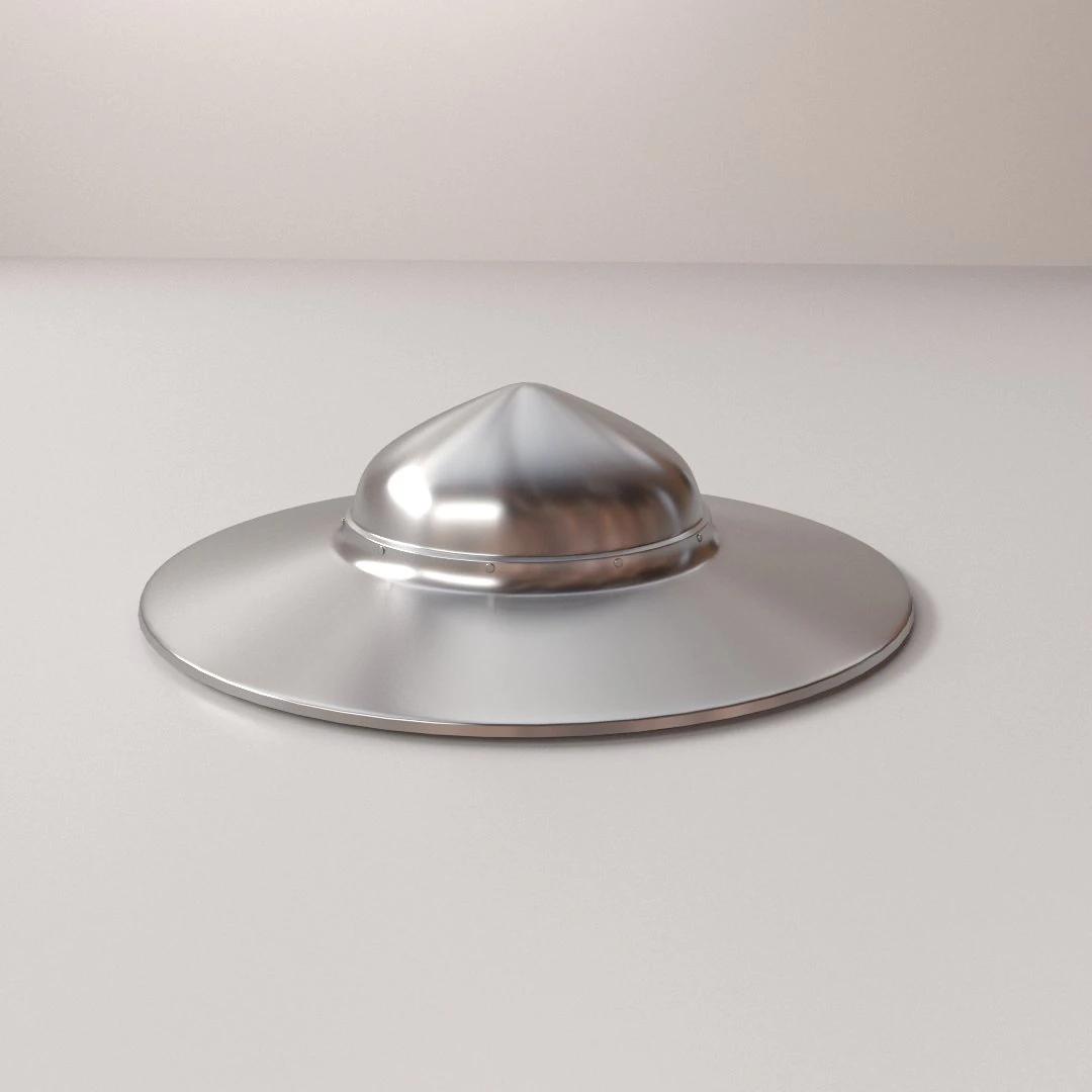 kettle hat 3D Model .c4d .max .obj .3ds .fbx .stl .blend 