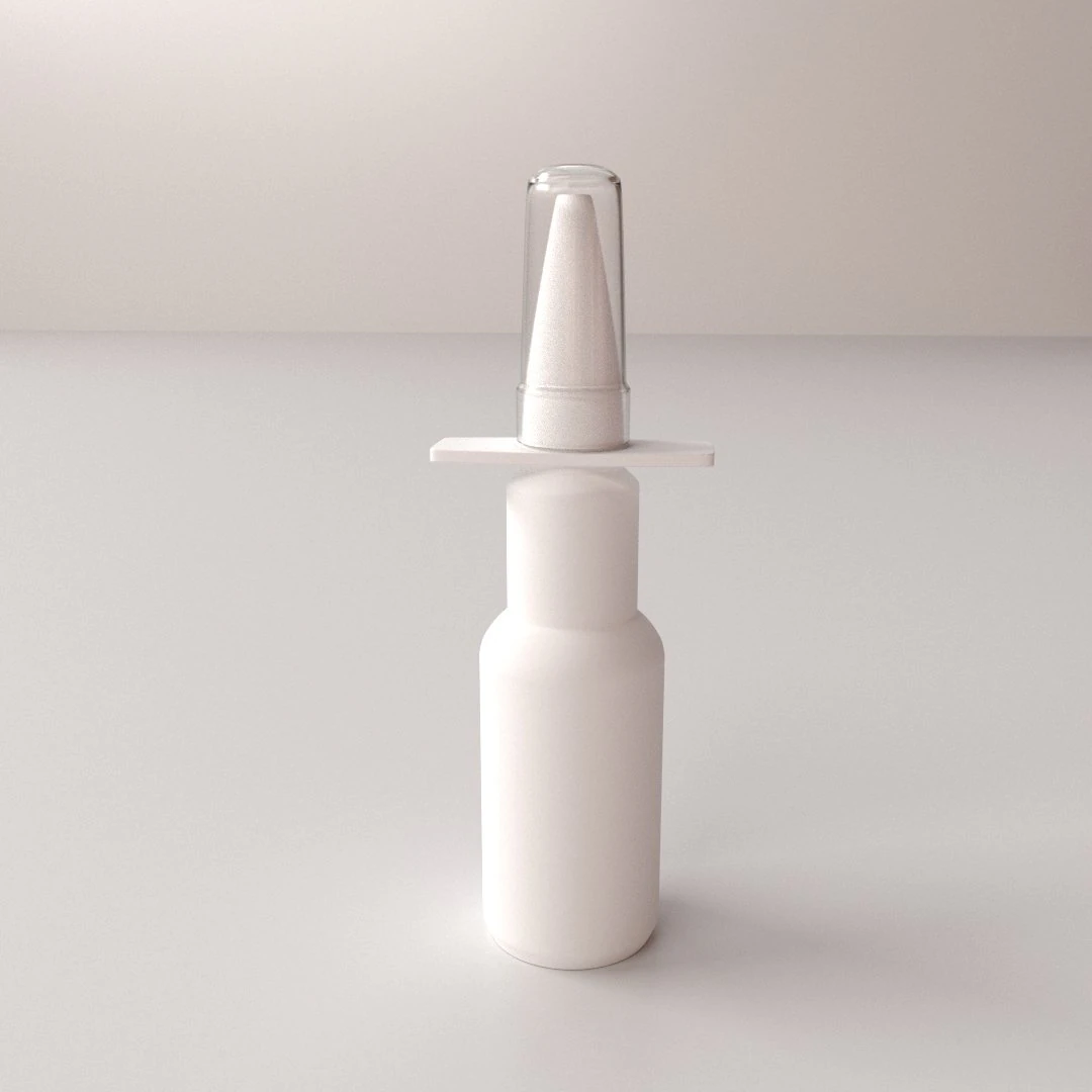 nasal spray 3D Model .c4d .max .obj .3ds .fbx .stl .blend 