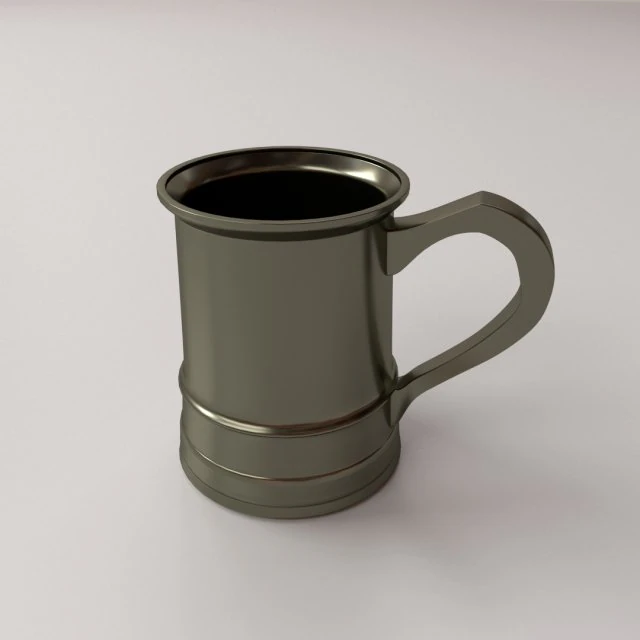 caneca Modelo 3D .c4d .max .obj .3ds .fbx .stl .blend