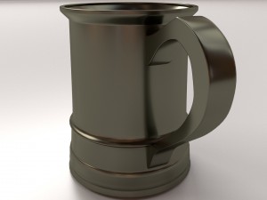 tankard Modello 3D