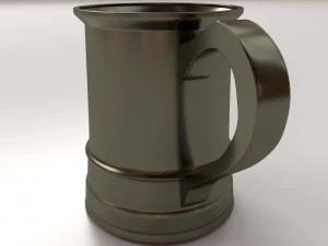 caneca Modelo 3D