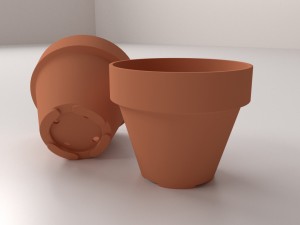 flower pot Model 3D