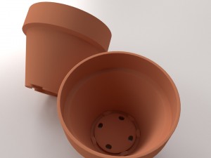 flower pot Model 3D