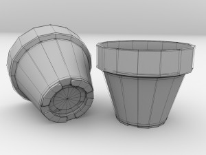 flower pot Model 3D