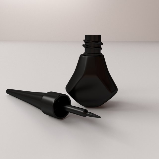 liquid eyeliner Modèle 3D .c4d .max .obj .3ds .fbx .stl .blend 