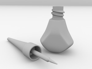 liquid eyeliner Modèle 3D