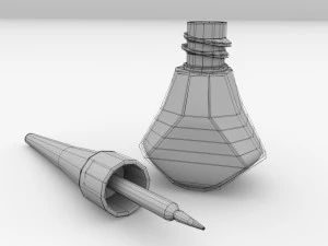 liquid eyeliner 3D Model